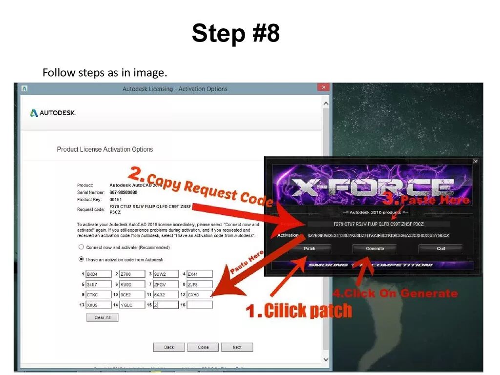 Activation code