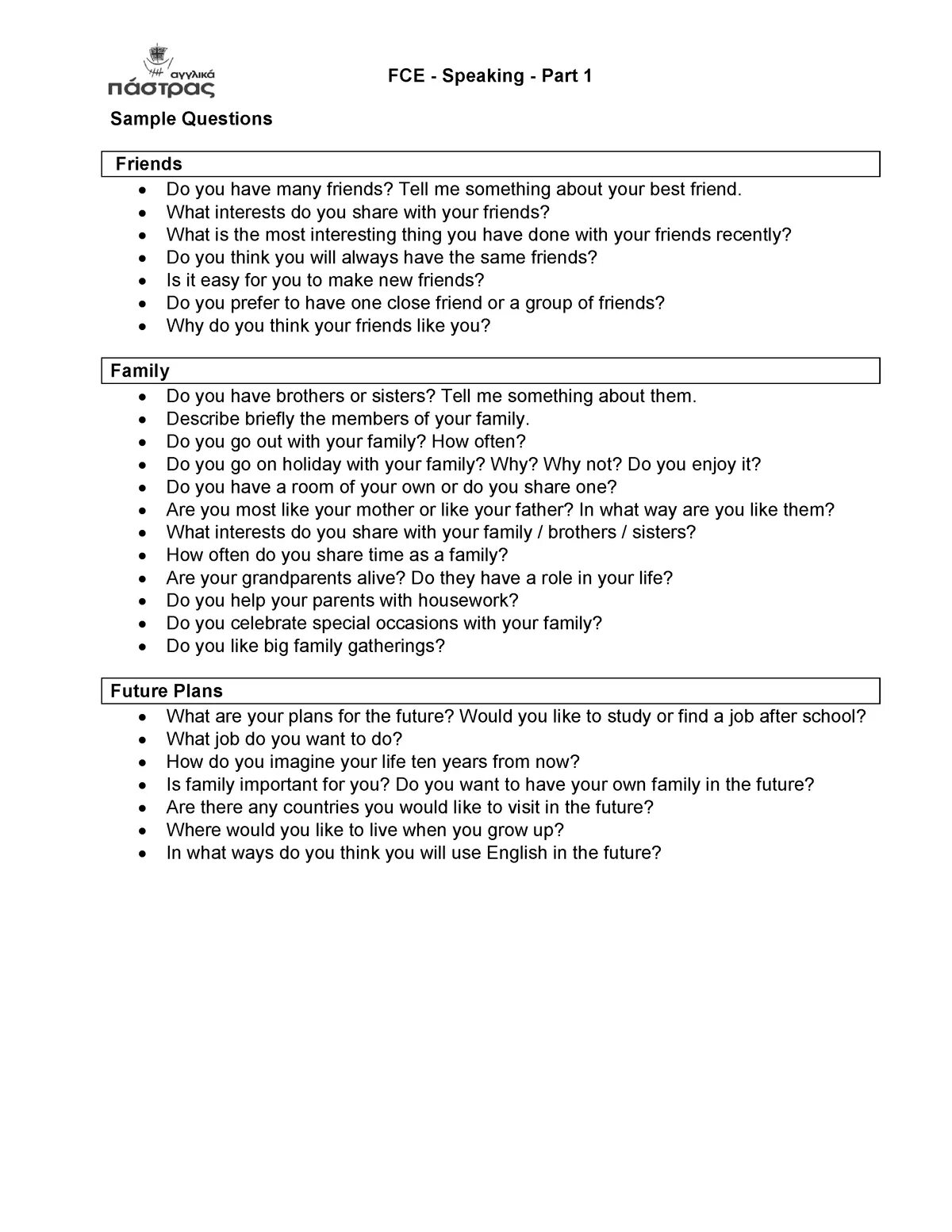 Speaking part 1 questions. Fce speaking part 1. вопросы для fce speaking part 1. fce speaking questions. fce speaking примеры заданий.