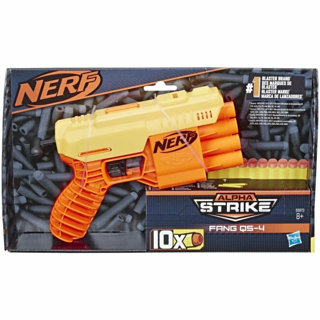 Игровой набор Nerf Альфа Страйк Бластер E7579 купить с доставкой в Москве в Пе