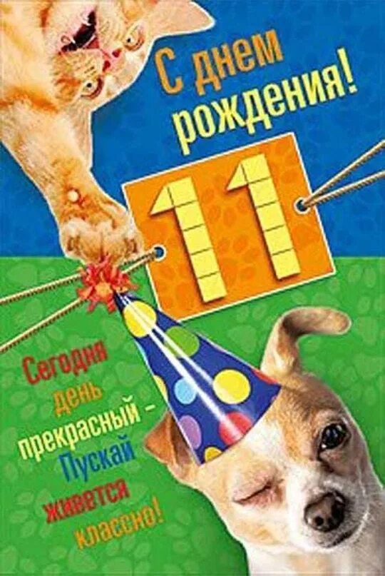 С днем рождения мальчику 11л. С днем рождения, сыночек!. Поздравление с 11 летием мальчику. Одиннадцать лет с днём рождения. Аткрытка на день рождение 11лет.