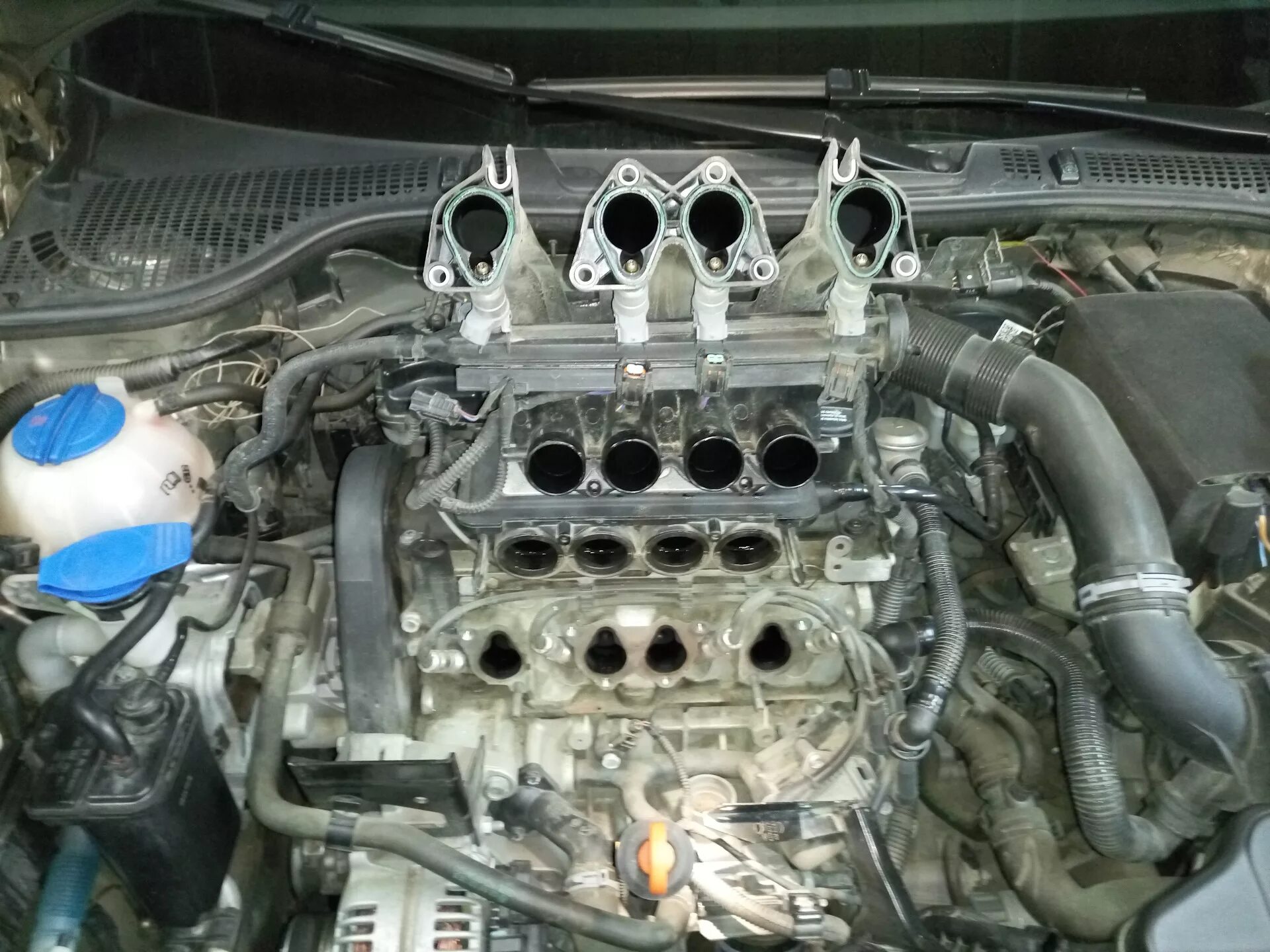 Как снять форсунки шкода октавия а5 Проблема з форсунками Skoda Octavia A5 Mk2, 1,6 л, 2005 года своими руками DRI