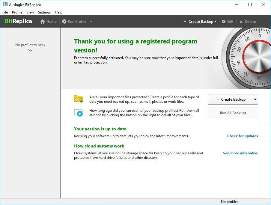 Program registration