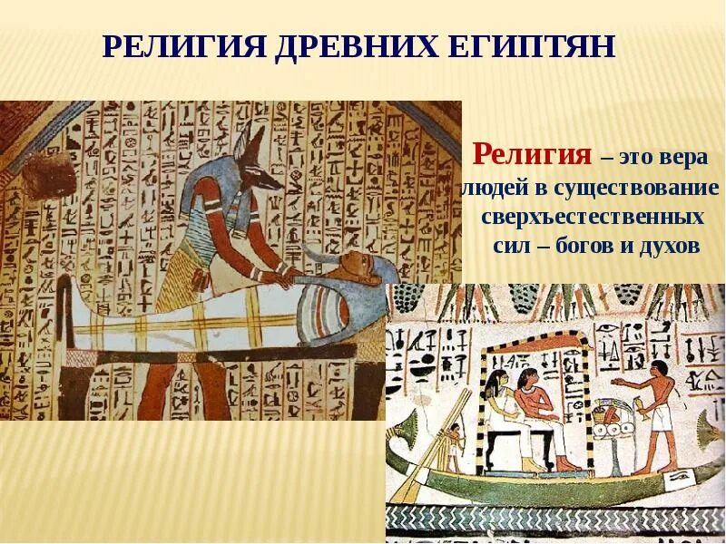 Верование древних Египта. Верования древних египтян.