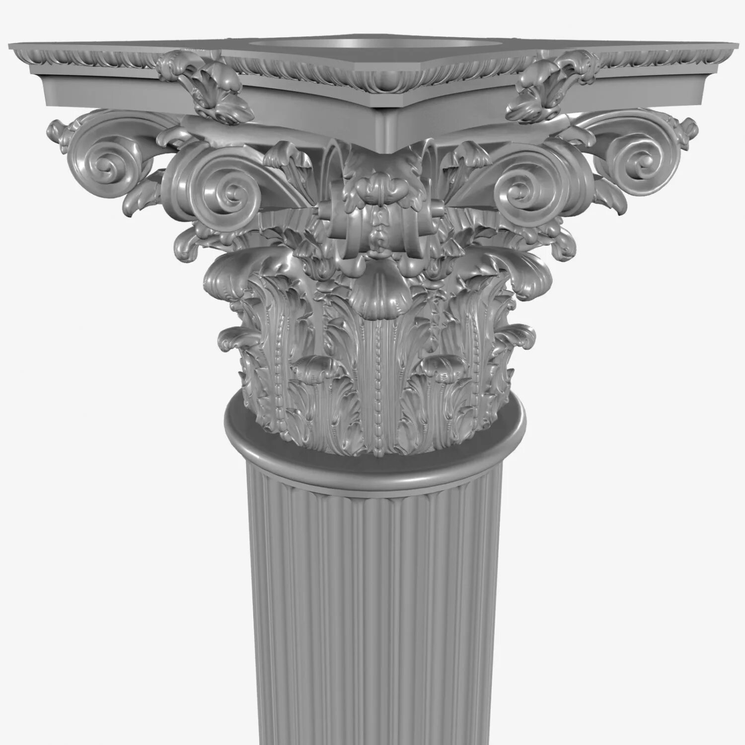 Luxury volute. Коринфский ордер 3д модель. Коринфский ордер для 3д. Corinthian 3d модель. Коринфский ордер 3д модель архикад.