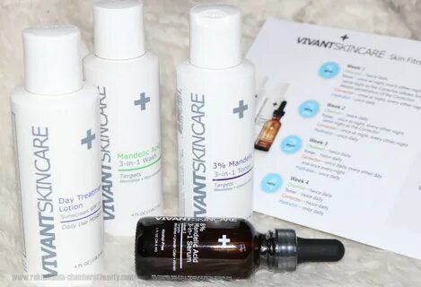 Vivant Skincare Skin Fitness System First Impression. rakhshanda-chamberofb...