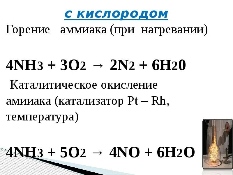 N2 o2 2nh3