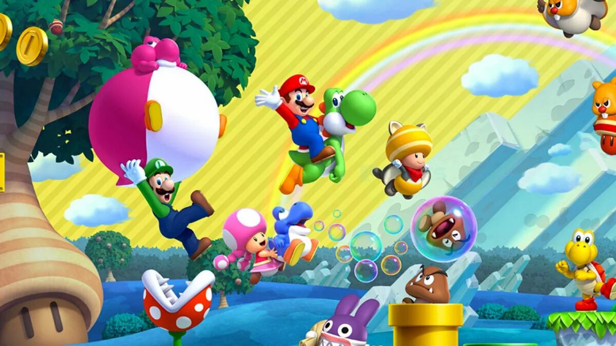 Mario deluxe nintendo. New super Mario Bros. U Deluxe. New super Mario Bros u Deluxe Nintendo Switch. New super Mario u Deluxe. Супер Марио БРОС Делюкс на Нинтендо свитч.