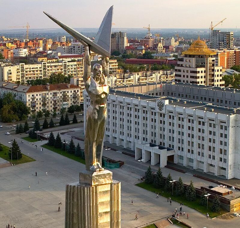 Памятники города самары