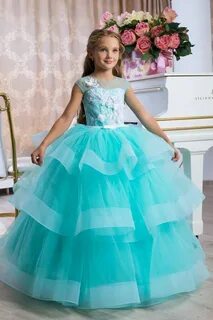 Пышное платье для девочки 4 года