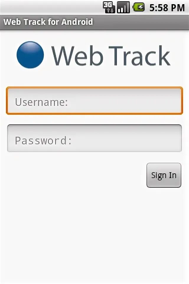Web tracker. Web tracker