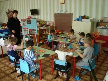 Занятие в доу семья