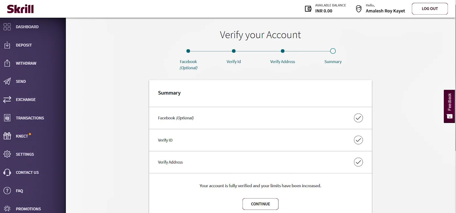 Verify me