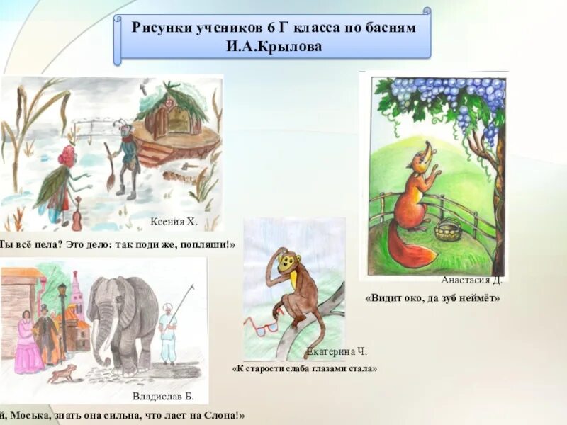 Фразеологизмы в баснях Крылова. Рисунки по басням Крылова. Фразеологизмы из басен Крылова. Фразеологизмы в баснях Крылова презентация. Видит око да зуб неймет басня