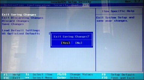 3.7 setup utility