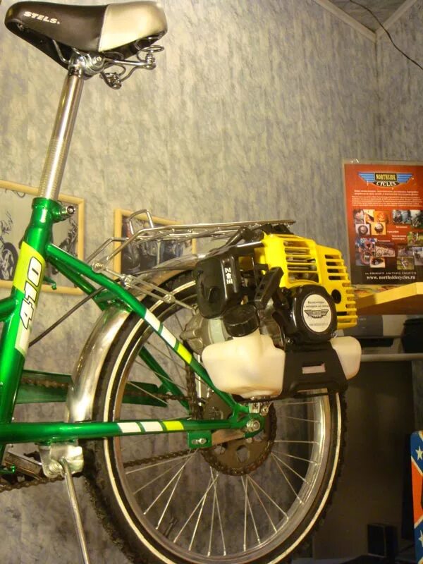 Orline/Ohllson & Rice? Chicken Power type bike motor Motored Bikes Motorized Bic