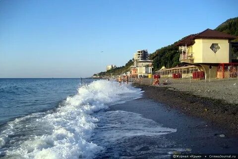 Берег алушты фото