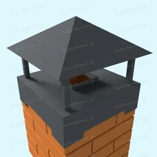 Колпак на дымоход своими руками из металла