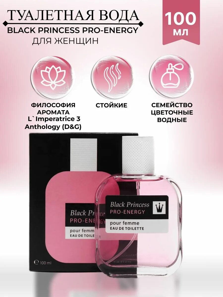 Pro-Energy жен Black Princess 100ml. Духи Cherry Pro Energy. Туалетная вода Princess для взрослых. Духи женские черные Princess. Pro energy туалетная вода