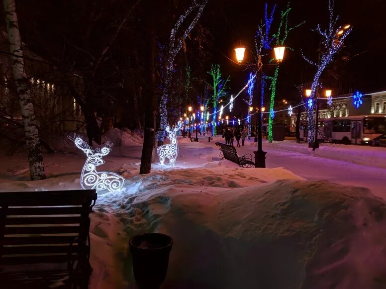 Куда пойти в уфе зимой