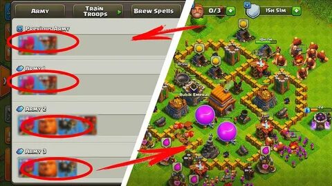Clash of clans микс