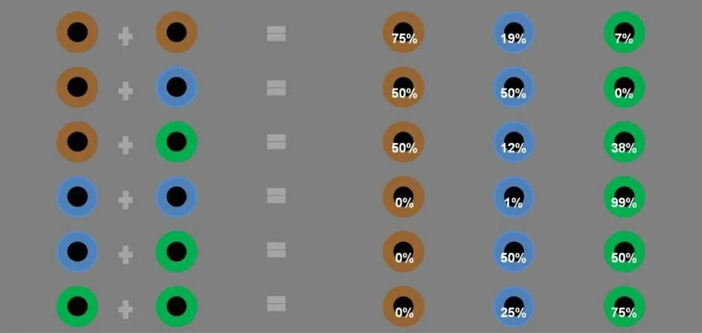 Таблица цвет глаз ребенка по цвету глаз родителей. Каким цветом будут глаза у ребенка таблица. У папы серые у мамы карие. Какой цвет глаз будет у ребенка таблица. Цвет глаз будущего ребенка таблица.