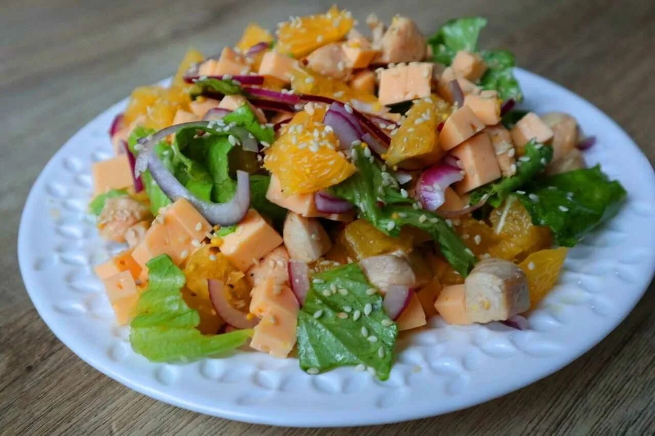 Рецепт вкусного свежего салата
