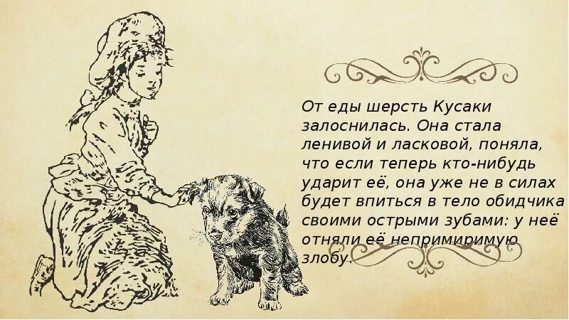 Кусака читательский дневник кратко. Иллюстрация к рассказу Андреева кусака.