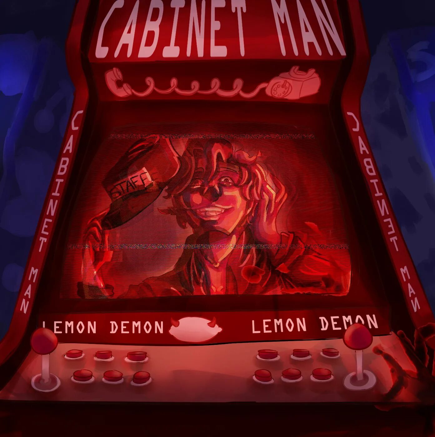 Lemon demon cabinet man. Touch tone telephone lemon demon обложка. Lemon demon eighth wonder. Лемон демон нил. Lemon demon.