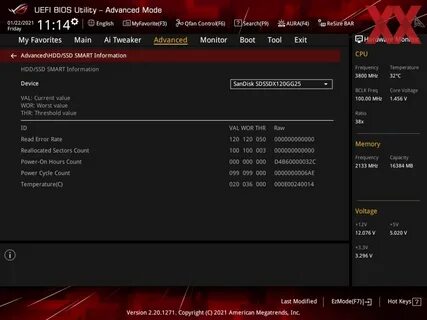 Rog strix bios