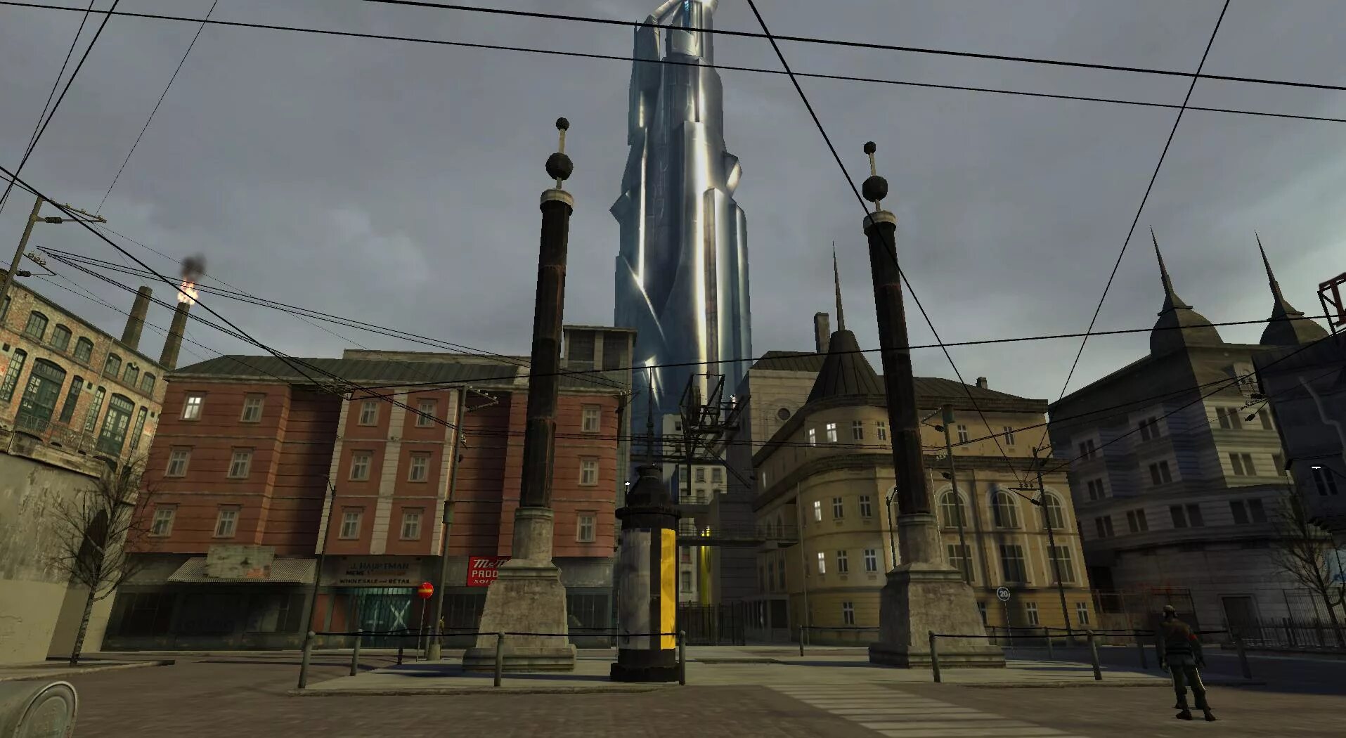 Цитадель 17. Халф лайф сити 17. Цитадель 17. Халф лайф сити 17 башня. Халф лайф город 17.