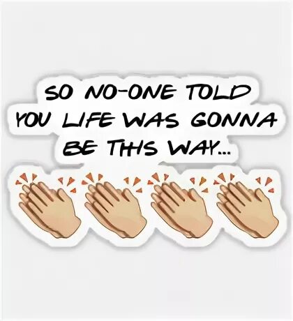 I tell you one