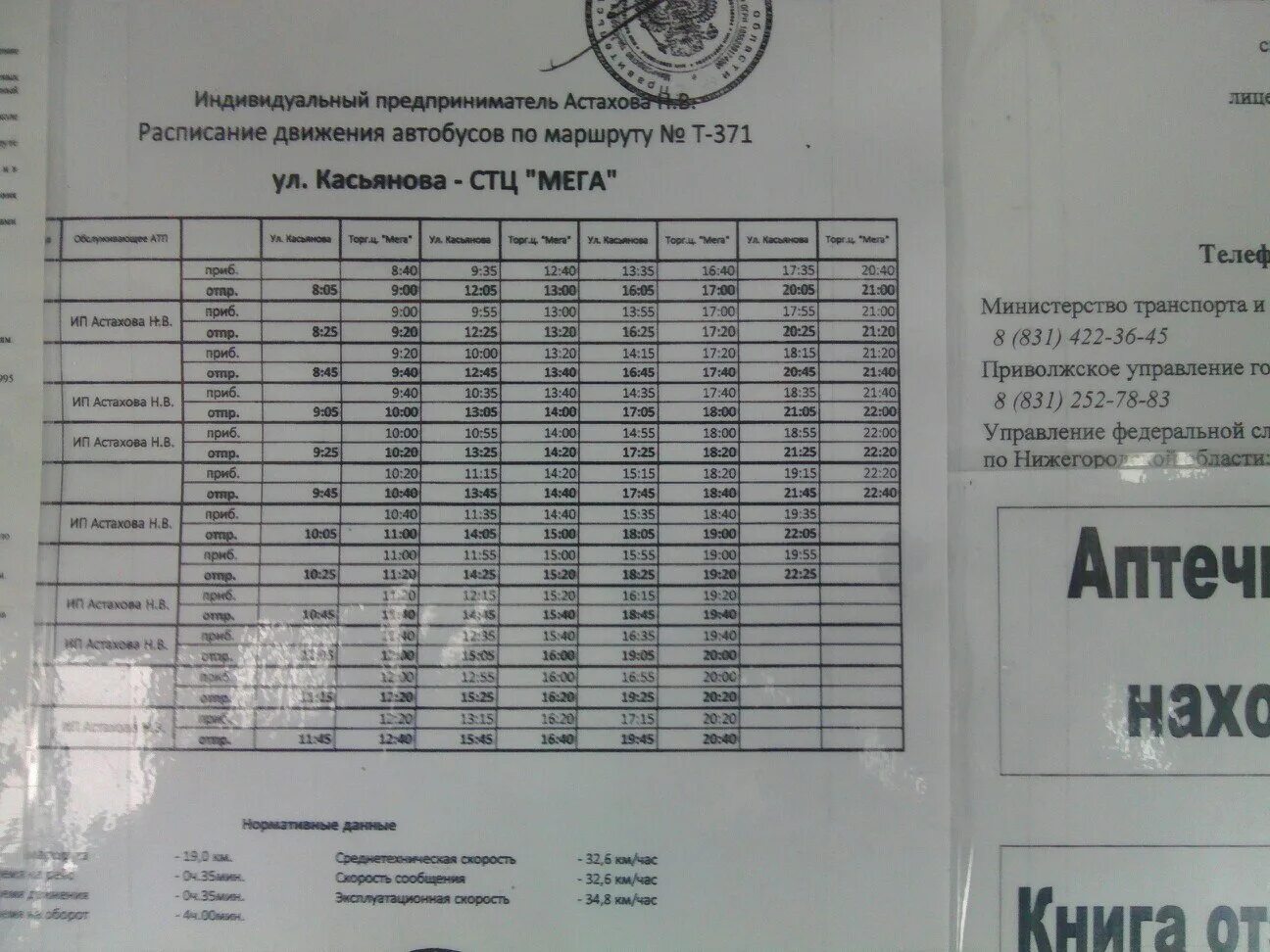 Расписание автобусов нижний воронеж. Расписание 371 автобуса Нижний Новгород. Расписание 371 автобуса Воронеж-Орлово. Расписание автобусов Сенная мега. Маршрут автобуса 371.