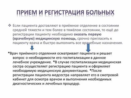 Прием его в