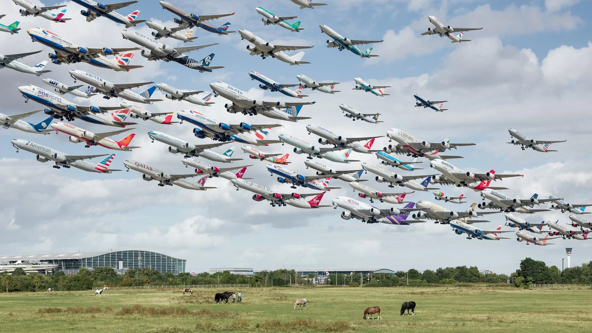 Plane traffic