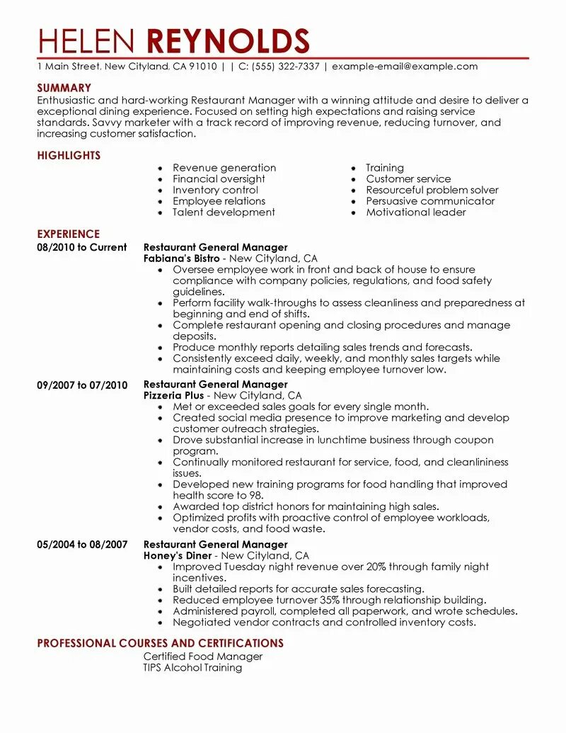 Cvs manager. Cv restaurant manager. cv restaurant manager examples. cv for manager. manager resume example.