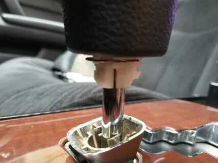 Снятие ручки акпп