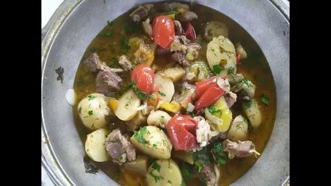 Баранина с овощами в афганском казане рецепт