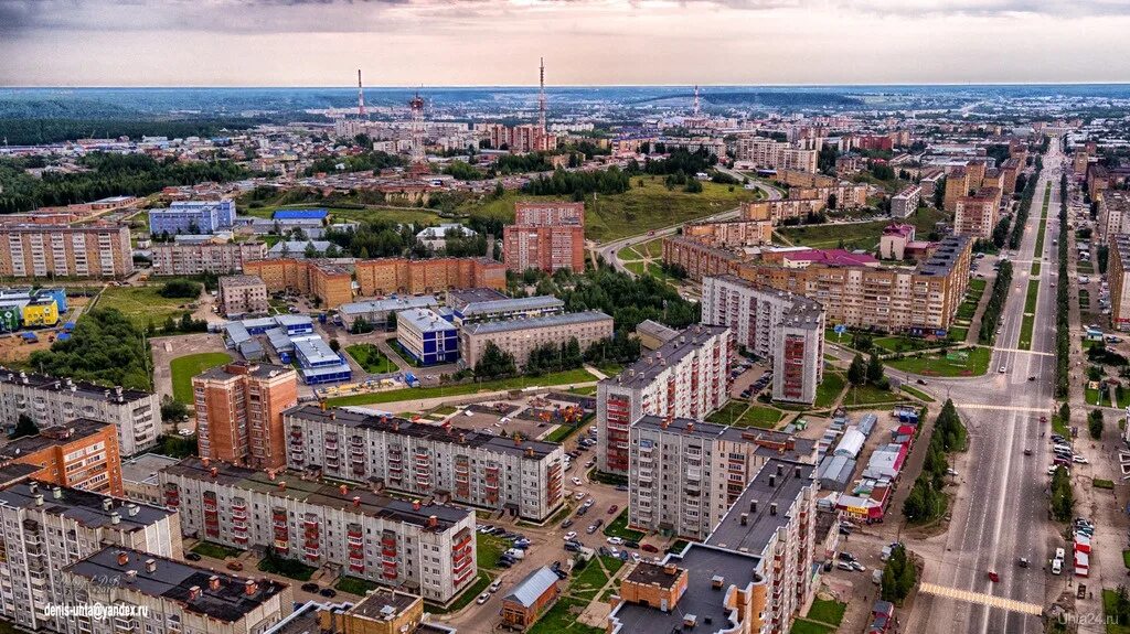 Население городов республики коми. Город Ухта Республика Коми. Республика Коми город Ухта население. Ухта центр города. Город Ухта Республика Коми с птичьего полёта.