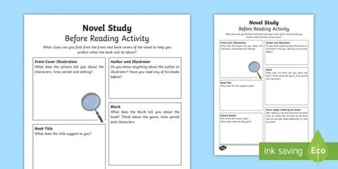Task before reading