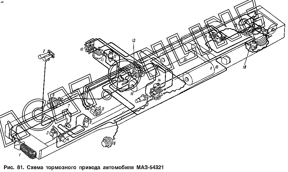 Система тормозов маз 6303. Маз 5551 схема пневмосистемы. Схема тормозной системы маз 5440. Воздушная схема маз. Воздушная схема маз.
