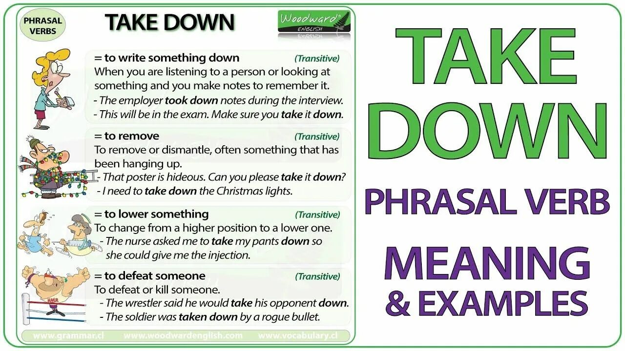 Take this down. Take down Phrasal verb. Глагол take Phrasal verbs. Take down Фразовый глагол. Английский Phrasal verbs and meanings.