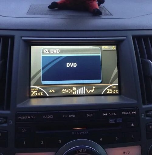 штатная магнитола infiniti