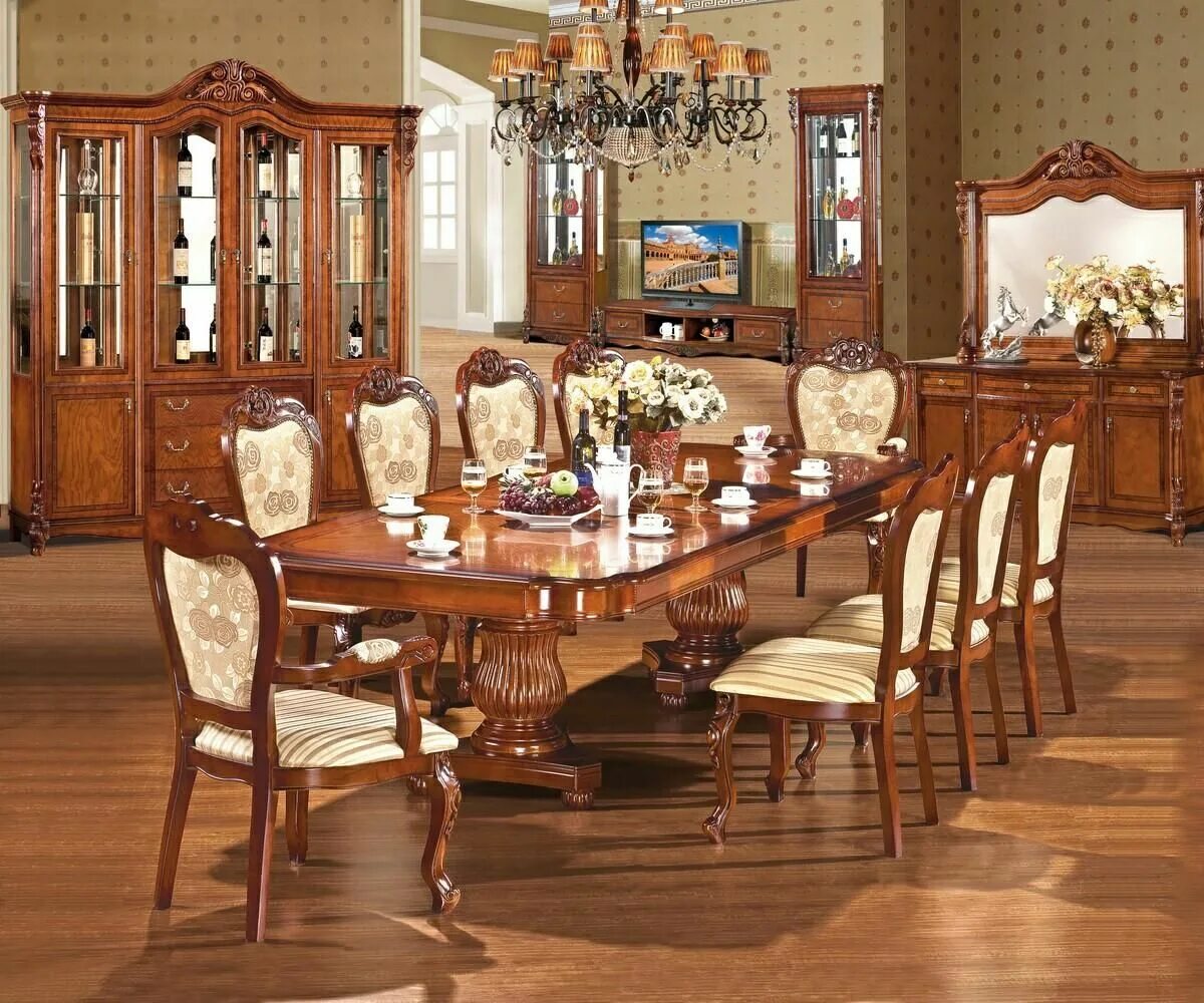 Стол стул где купить. Стол обеденный "тав ma 1857" бм804. Столовая мебель классика беж Роял Китай. Столовая группа Джоконда. Красивые столы для гостиной.