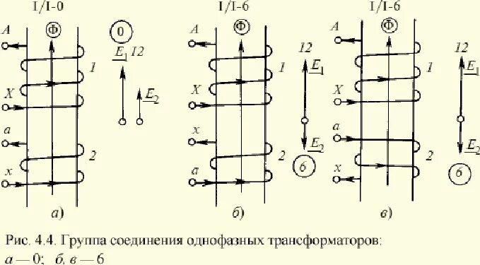 Группы соединения обмоток однофазного трансформатора. Схема соединения обмоток однофазного трансформатора. Схема и группа соединения однофазного трансформатора. Соединение обмоток однофазного трансформатора. Группа соединения 9