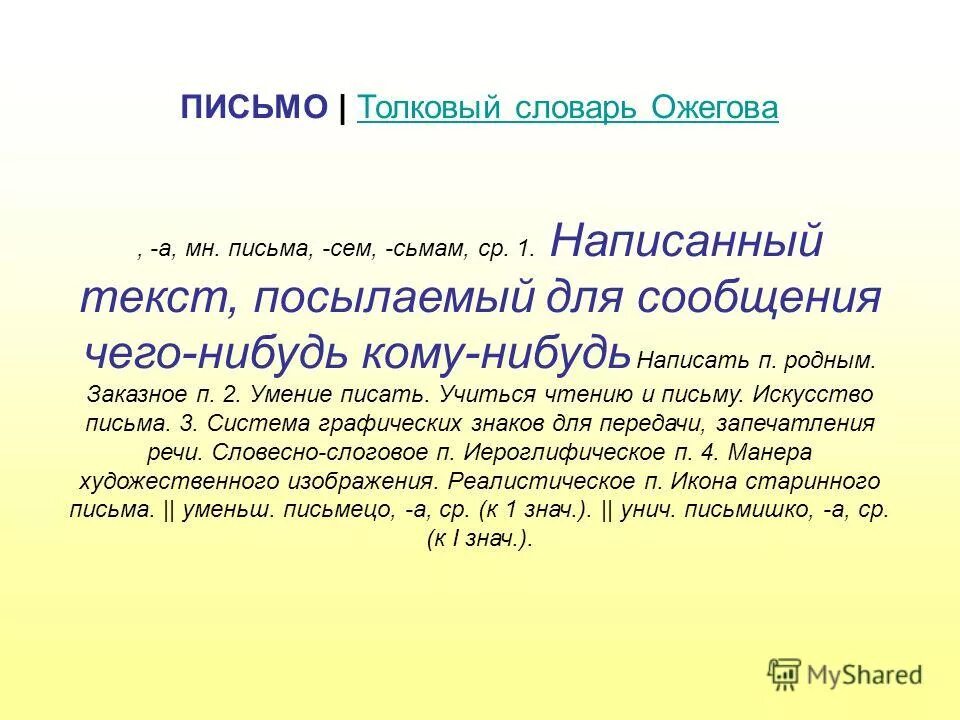 По тексту письма определите. Письмо словарь. учимся писать письма. толковый словарь ожегова. ожегов толковый словарь.