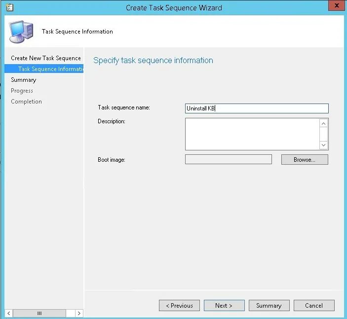 Create new перевод. Sccm task sequence. sccm в windows 10. create task. task sequence wizard что это.