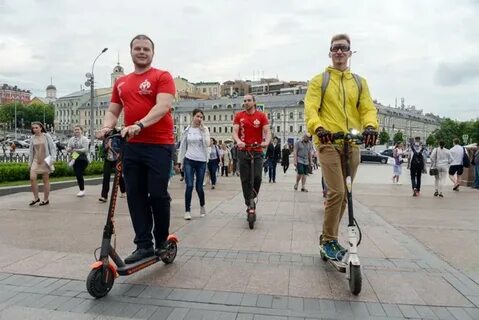 Самокаты можно оставлять в любом месте
