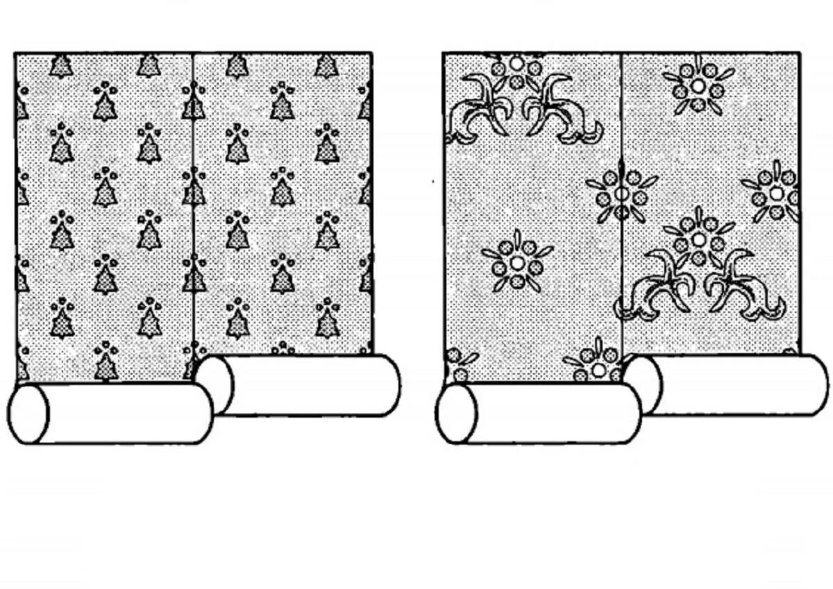 Подгон обоев. Поклейка обоев с подбором рисунка. Прямое наложение рисунка на обоях что это. Подгонка рисунка на обоях. Схема наклейки обоев.