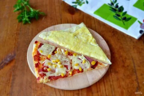 Чесночная пицца рецепт