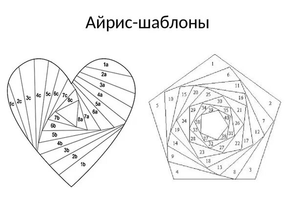 Схемы для айрис фолдинга распечатать IRIS folding patterens Iris Folding Patterns Pictures Amyjohnston Bucket Picture
